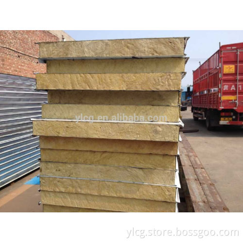 fire resistant rockwool sandwich panel